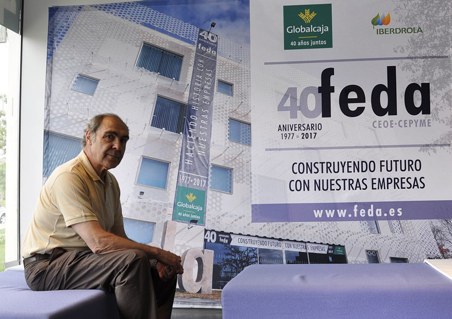 Miguel Tapiador ex-presidente de ADIEX en FEDA